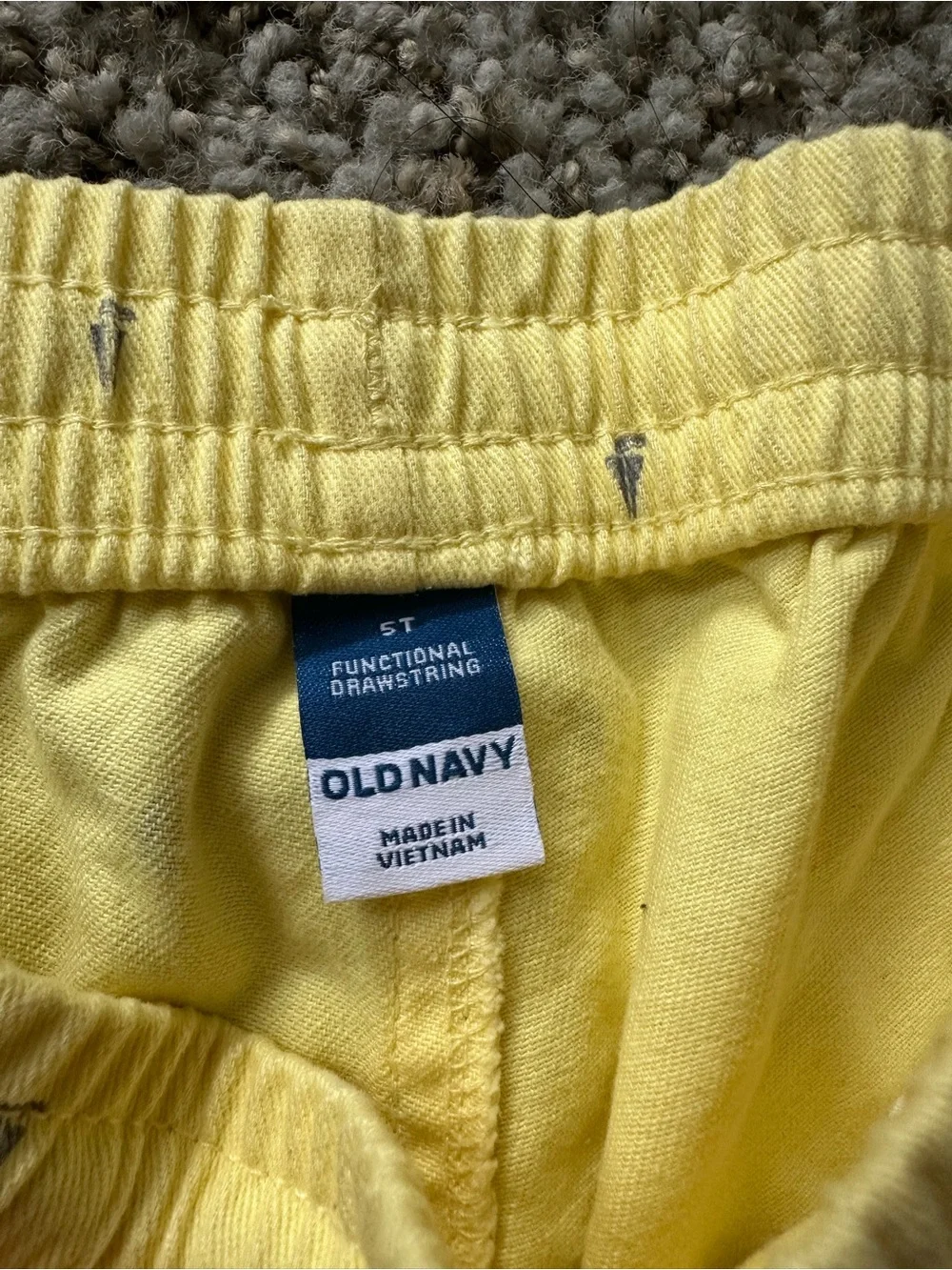 Old Navy lightweight yellow